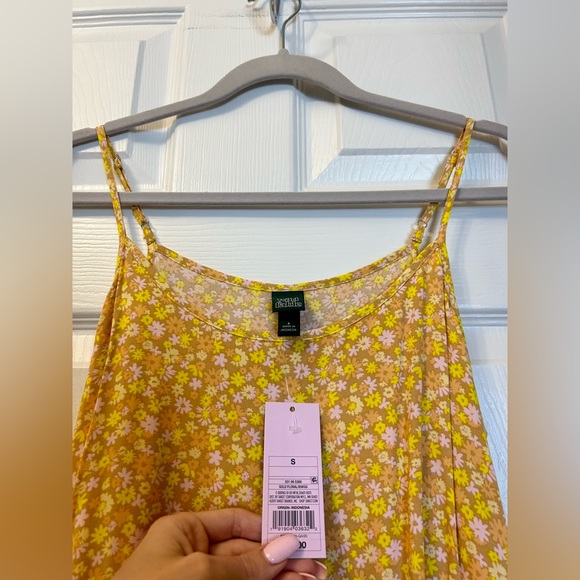 Wild Fable Yellow Floral Print Cami Dress - Picture 5 of 7